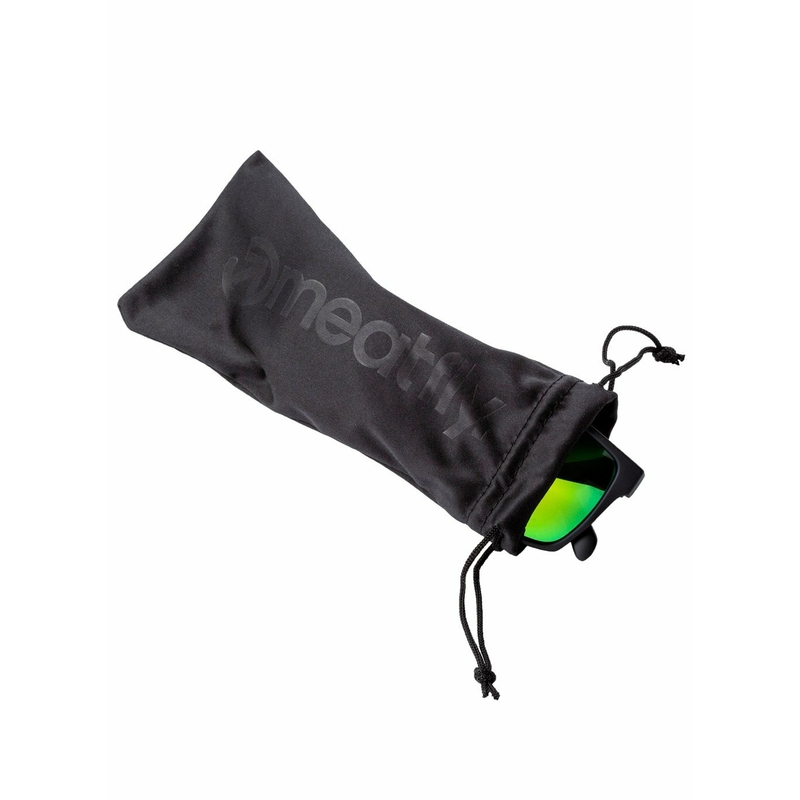Occhiali da sole Meatfly Trigger 2 nero-verde