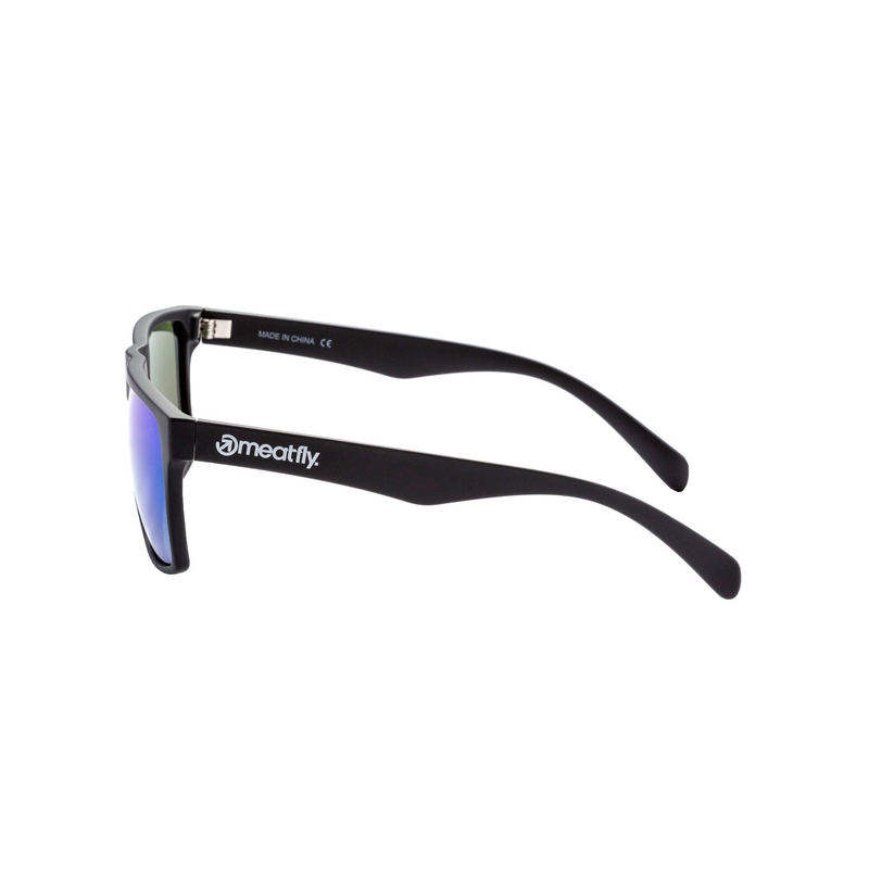 Occhiali da sole Meatfly Trigger 2 nero-verde