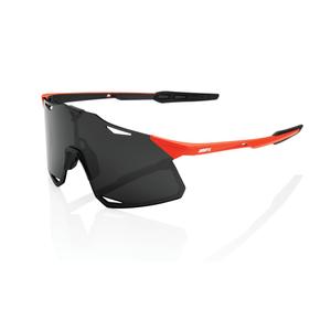 Occhiali da sole 100% HYPERCRAFT Matte Oxyfire nero-rosso (vetro fumé)