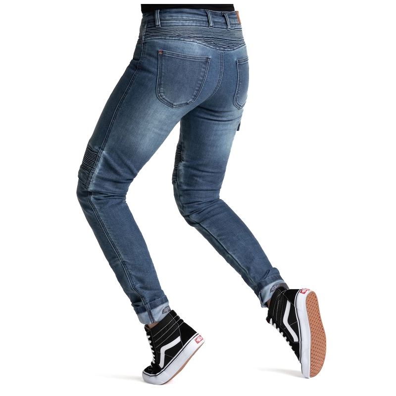 Jeans da moto donna BROGER Ohio blu Saldi