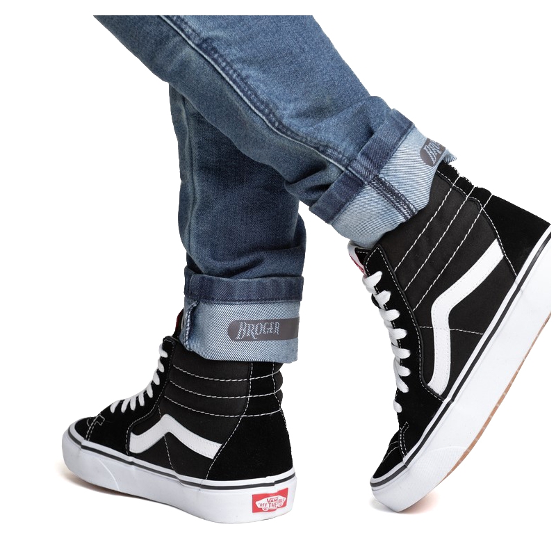 Jeans da moto donna BROGER Ohio blu Saldi