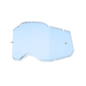 Plexi 100% iniettato Racecraft 2/Accuri 2/Strata 2 blu (antiappannamento)