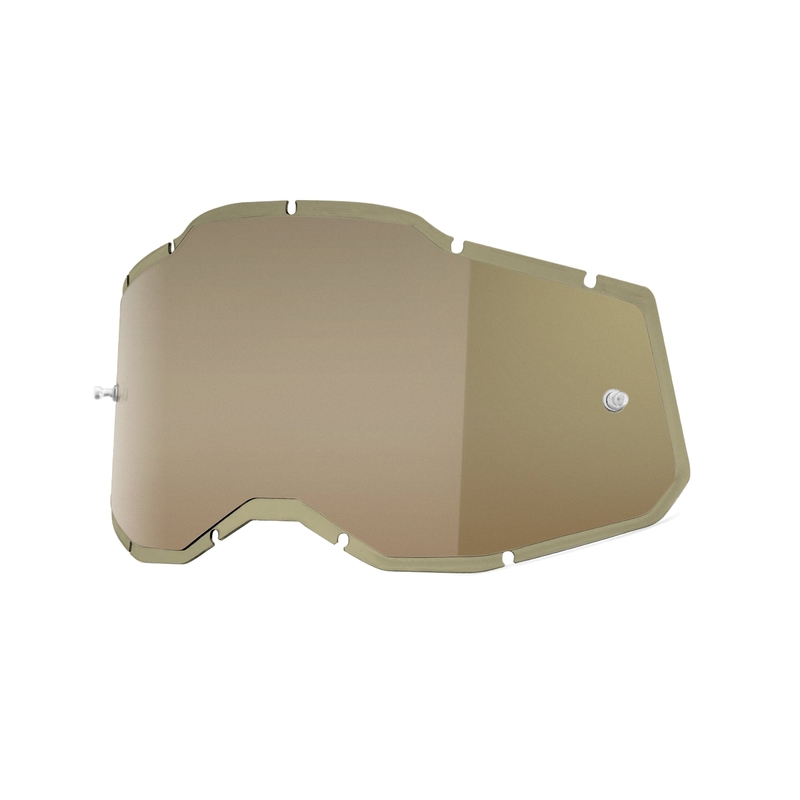 Plexi 100% iniettato Racecraft 2/Accuri 2/Strata 2 oliva (antiappannamento)