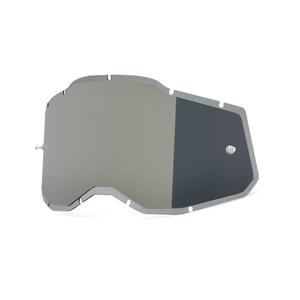 Plexi 100% iniettato Racecraft 2/Accuri 2/Strata 2 grigio specchiato (antiappannamento)