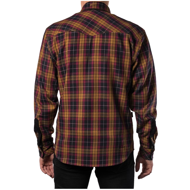 Camicia da motociclista BROGER Alaska caramel Saldi