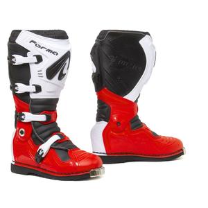 Stivali da moto Forma Terrain Evolution TX rosso e bianco