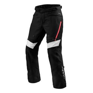 Pantaloni moto Revit Horizon 3 H2O nero/rosso