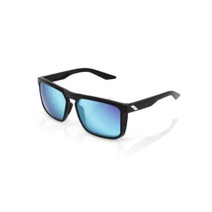 Occhiali da sole 100% RENSHAW nero (lenti blu)