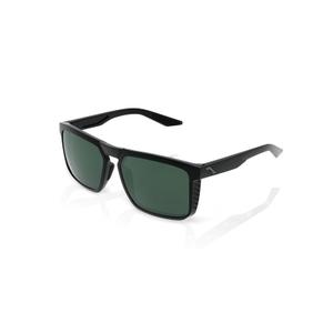 Occhiali da sole 100% RENSHAW nero (lenti verdi)