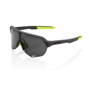 Occhiali da sole 100% S2 Soft Tact Cool Grey (vetro fumé)