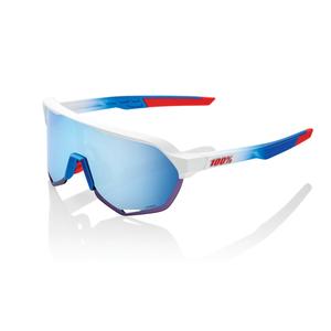 Occhiali da sole 100% S2 TotalEnergies Team Matte rosso-blu-bianco (vetro blu HIPER)