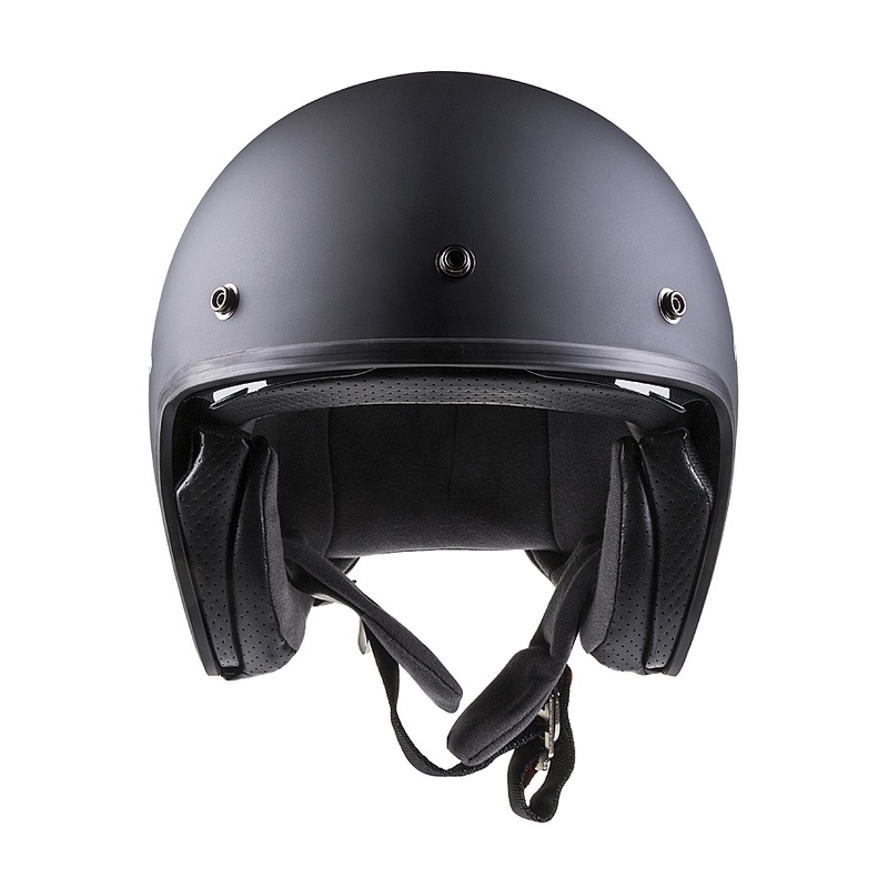 Casco moto aperto Cassida Oxygen nero opaco