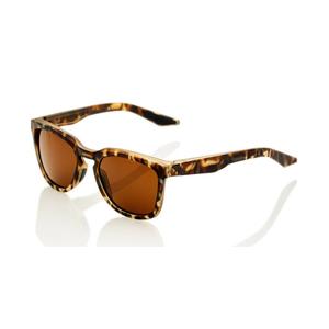 Occhiali da sole 100% HUDSON Soft Tact Havana marrone (lenti bronzo)
