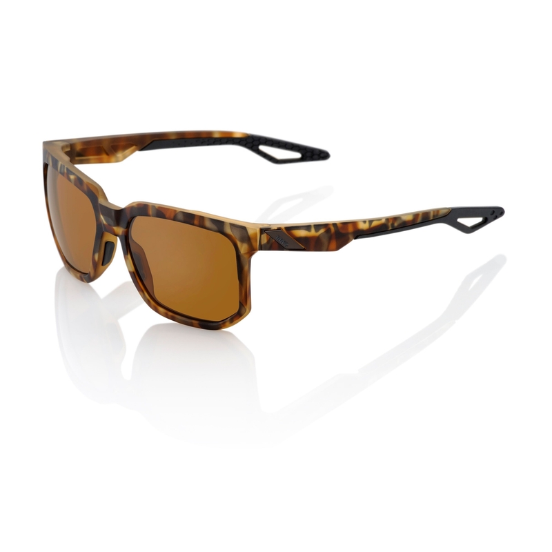 Occhiali da sole 100% CENTRIC Soft Tact Havana marrone (lenti bronzo)