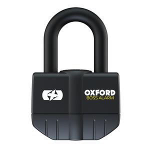Bloccaggio del freno a disco Oxford U Profile Big Boss Alarm nero