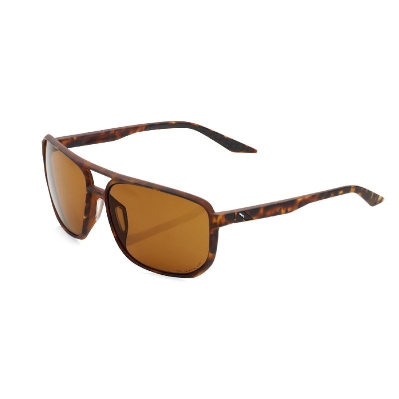 Occhiali da sole 100% KONNOR - PEAKPOLAR marrone (lenti bronzo)