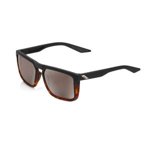 Occhiali da sole 100% RENSHAW nero-marrone (lenti argento)