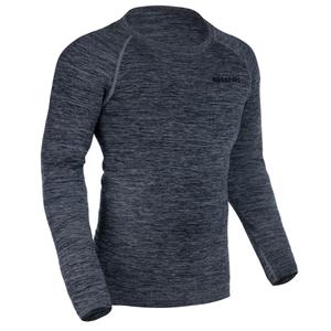 Maglietta termica Oxford Advanced Base Layer nero-grigio - manica lunga