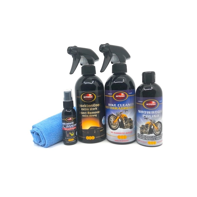 Set regalo Autosol per la pulizia delle moto da turismo