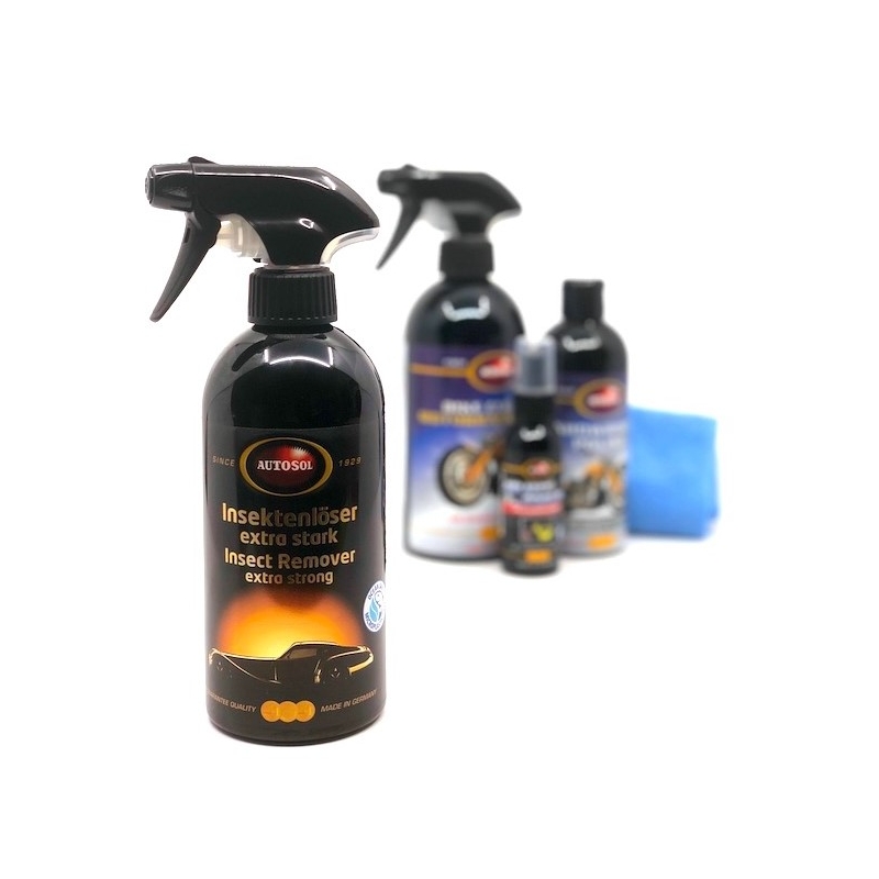 Set regalo Autosol per la pulizia delle moto da turismo