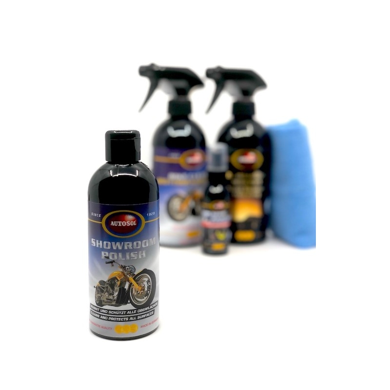 Set regalo Autosol per la pulizia delle moto da turismo