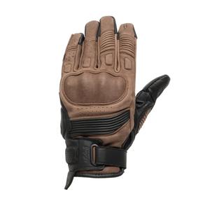 Guanti moto donna BROGER Ohio vintage marrone Saldi