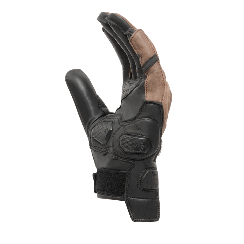 Guanti moto donna BROGER Ohio vintage marrone Saldi