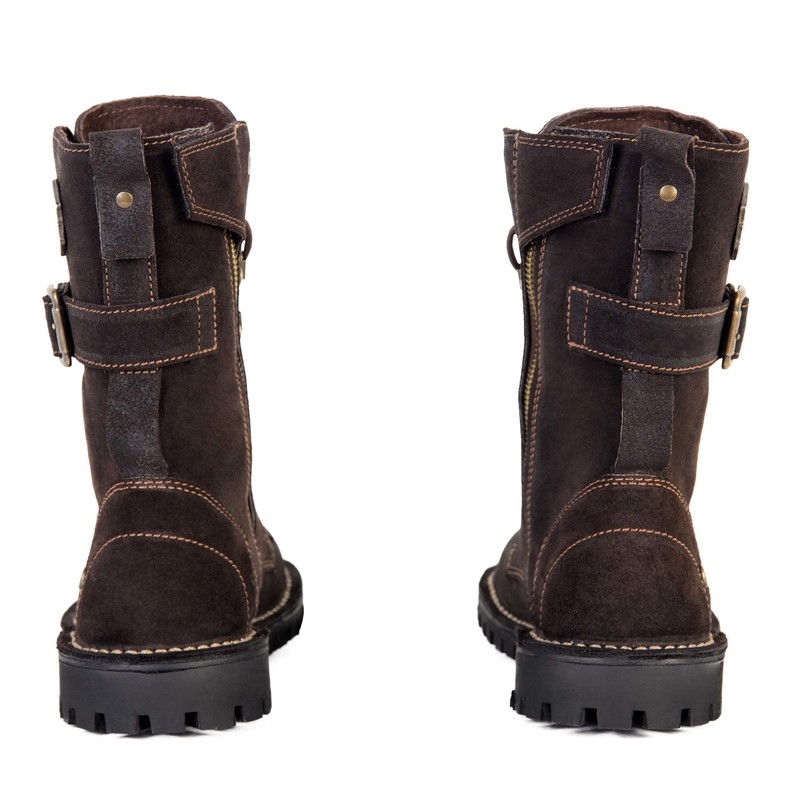 Stivali da moto BROGER OHIO marrone Saldi