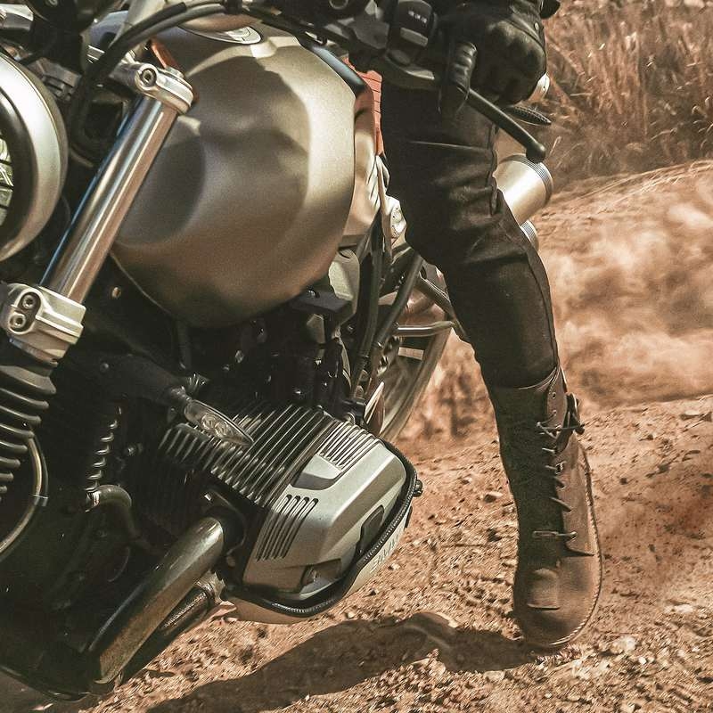 Stivali da moto BROGER OHIO marrone Saldi