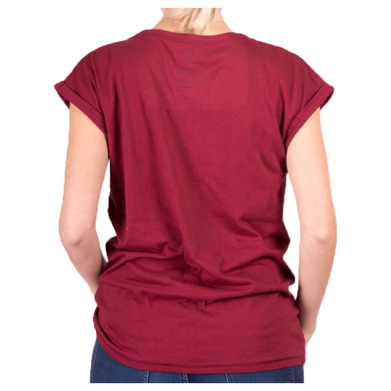 T-shirt donna Cuore nero Romantic Lover Ext rosso