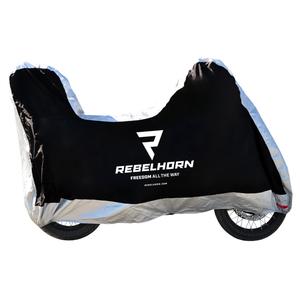 Rebelhorn Cover II Top Box nero-argento