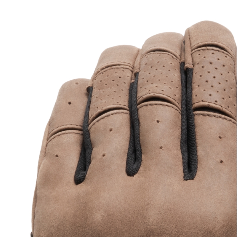 Guanti da moto BROGER California Vintage Marrone Saldi