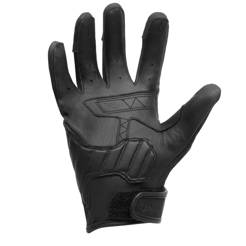 Guanti da moto da donna BROGER California nero Saldi