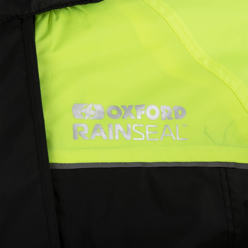 Giacca impermeabile Oxford Rain Seal 22 nero-giallo fluo