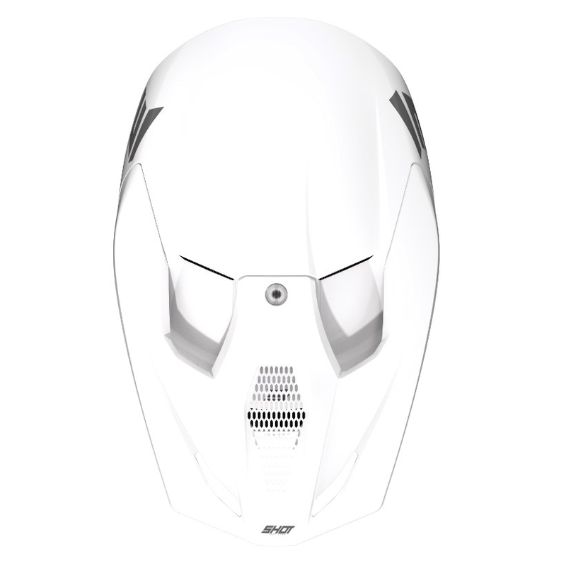 Casco da motocross Shot Furious Solid White