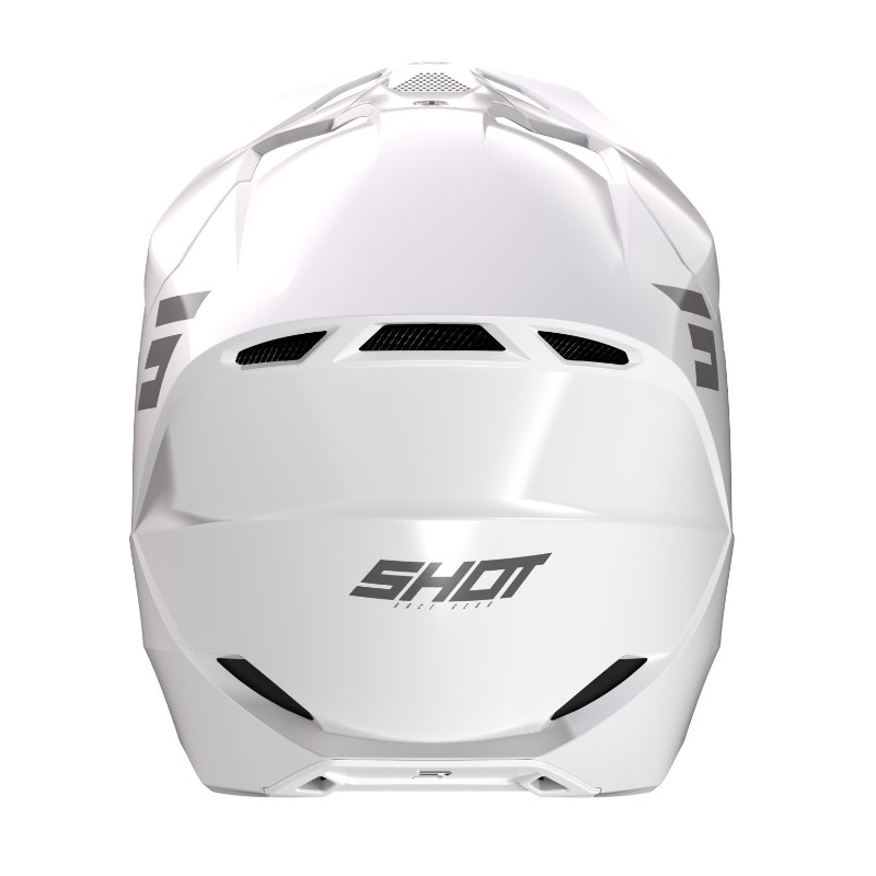 Casco da motocross Shot Furious Solid White