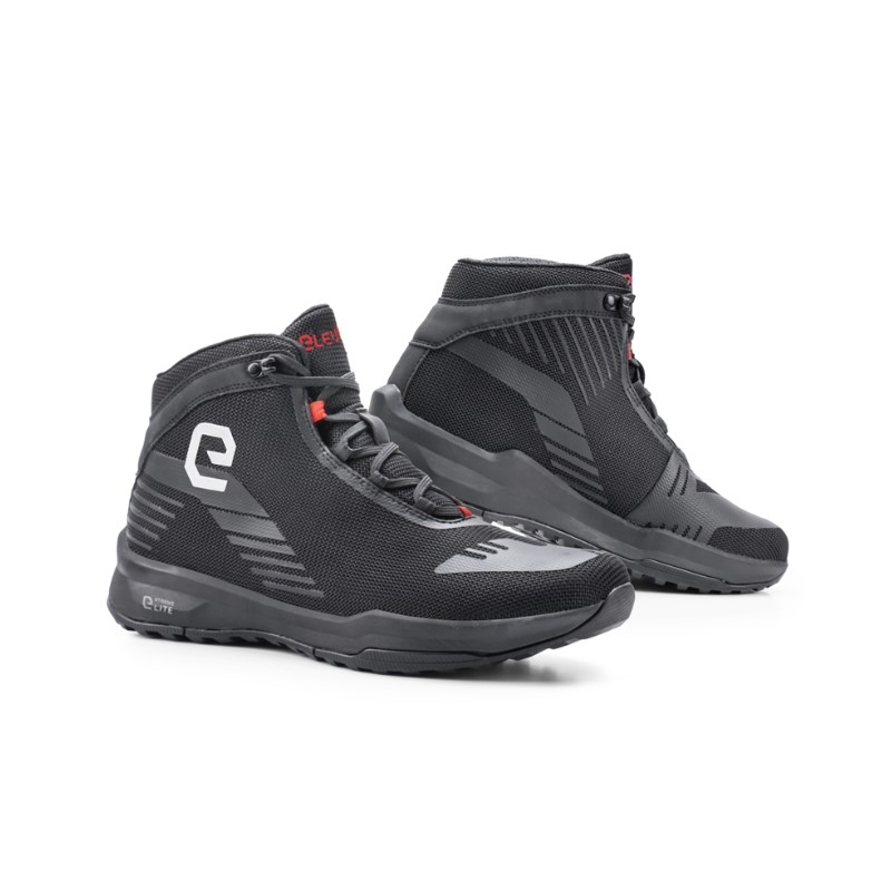 Stivali da moto da donna Eleveit Town Air Nero