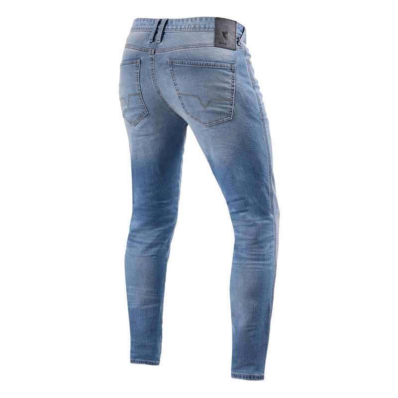 Jeans moto Revit Piston 2 SK blu chiaro Saldi