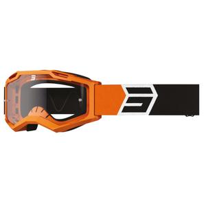Occhiali da motocross Shot Assault 2.0 Solar nero-arancione