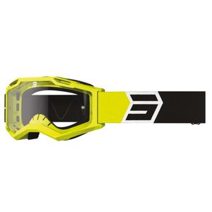 Occhiali da motocross Shot Assault 2.0 Solar nero-giallo