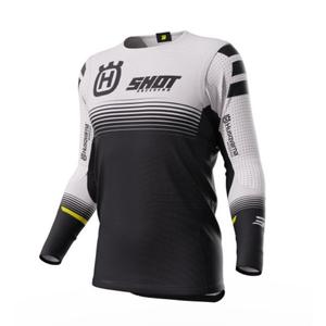 Maglia da motocross Shot Aerolite Husqvarna LE 2023 bianco-nero Saldi