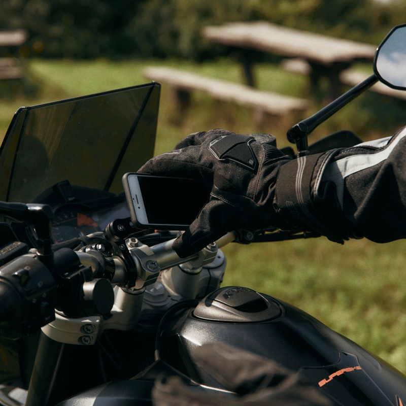 Guanti da moto Ozone Touring WP nero