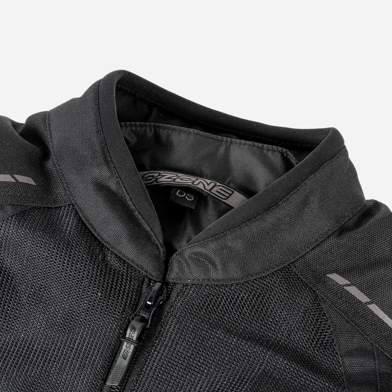 Giacca da moto Ozone Flow nera da donna Saldi