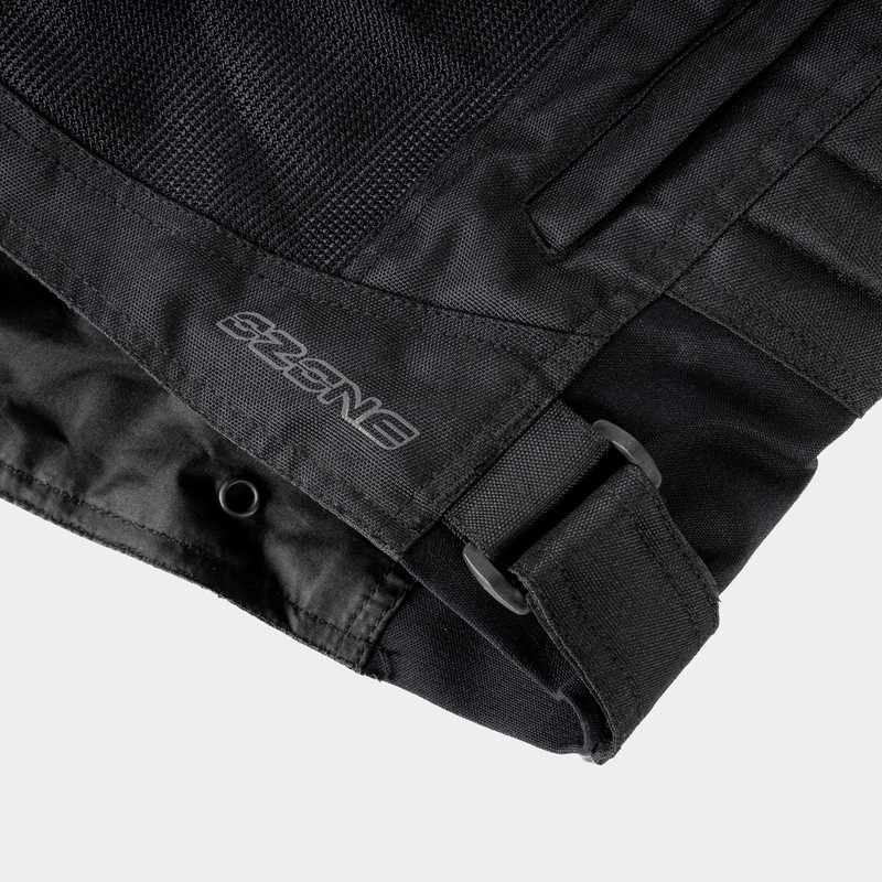 Giacca da moto Ozone Flow nera da donna Saldi