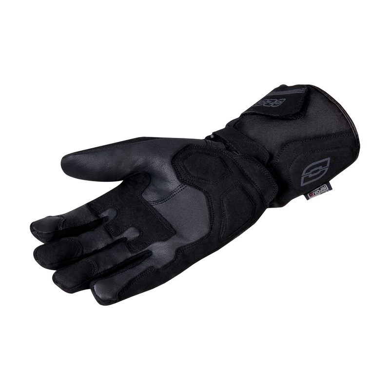 Guanti da moto Ozone Touring WP neri da donna Saldi