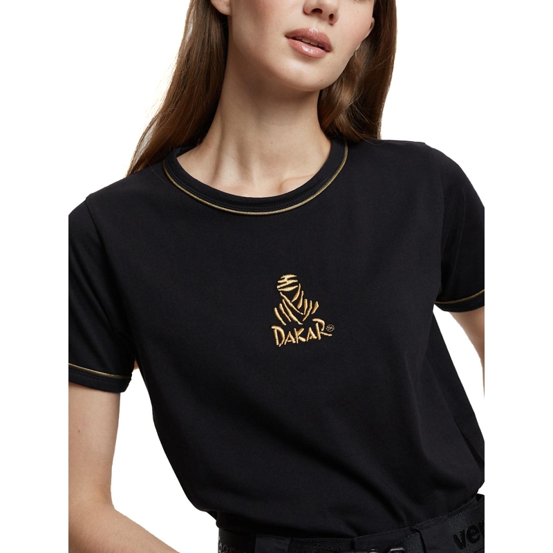 Maglietta da donna DAKAR VIP 36 oro-nero