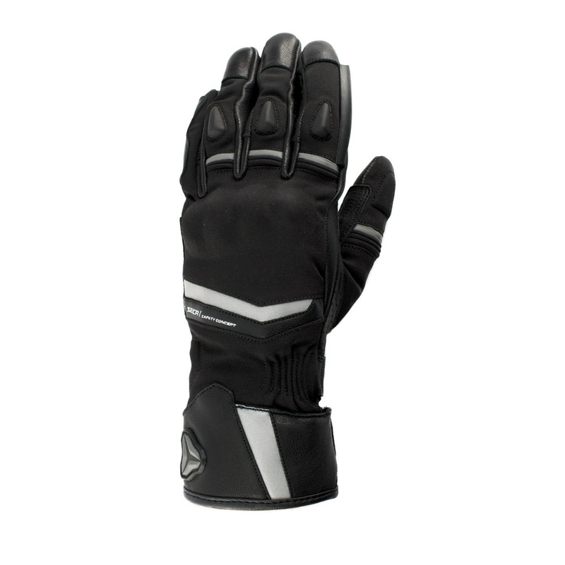 Guanti da moto da donna SECA Compass HTX nero Saldi