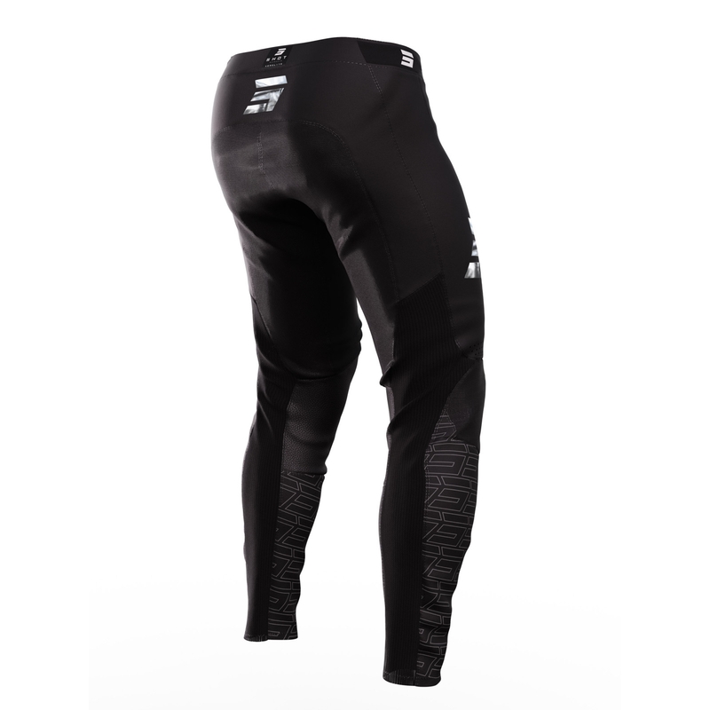 Pantaloni da motocross Shot Aerolite Legacy Nero Saldi