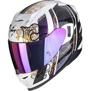 Casco integrale Scorpion EXO-520 EVO Air Fasta bianco camaleonte