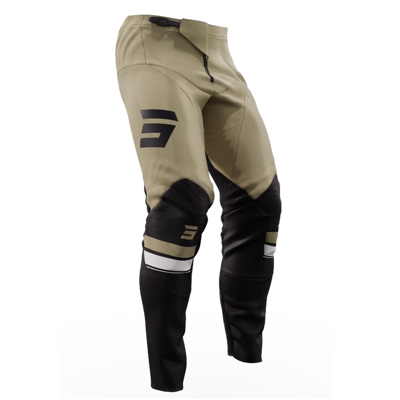Pantaloni da motocross Shot Contact Heritage Nero e Marrone Saldi